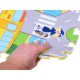 Minkštas EVA Edukacinis Kilimėlis - Dėlionė (puzzle) 4 dalys  60cmX60cm